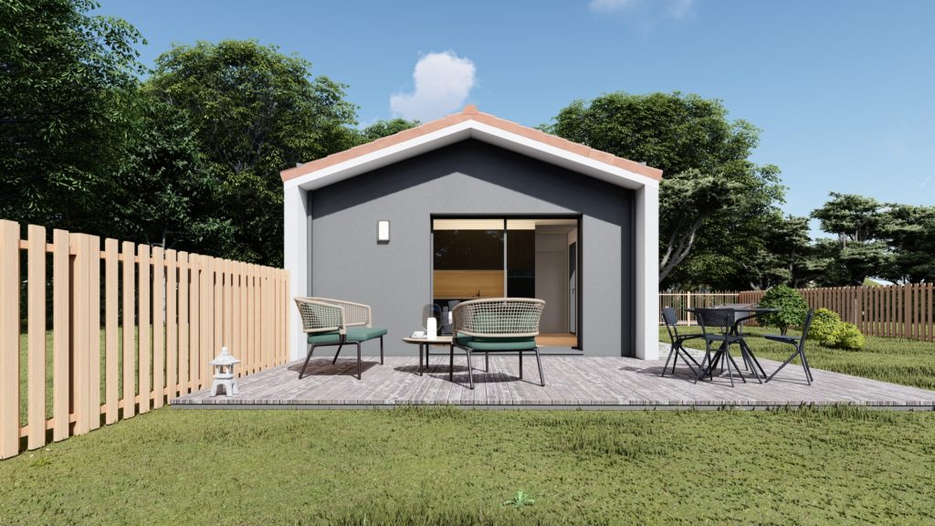 Maison+Terrain de 2 pièces avec 1 chambres à Le-Pellerin 44640 – 174173 € - BF-26-10-29-9